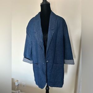 Vintage Woman’s Cascade Blue’s jacket.